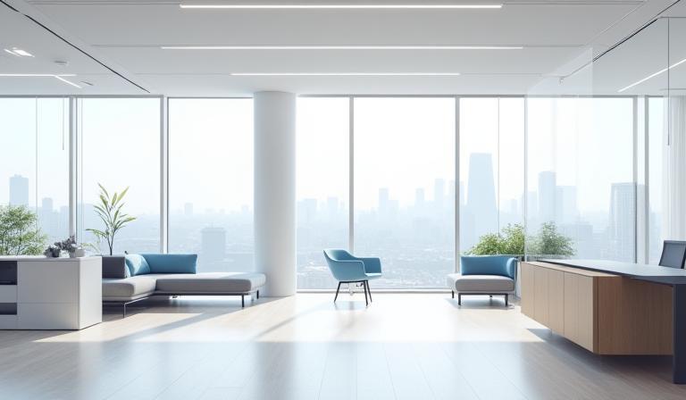 Modern office interior of Helvetia Skill Partners in Zurich.